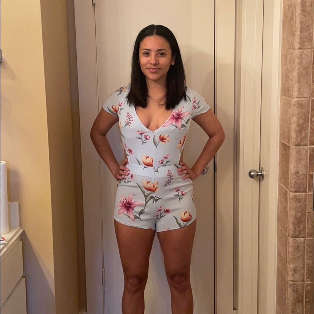 Floral romper